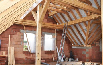 Needham Street attic trusses